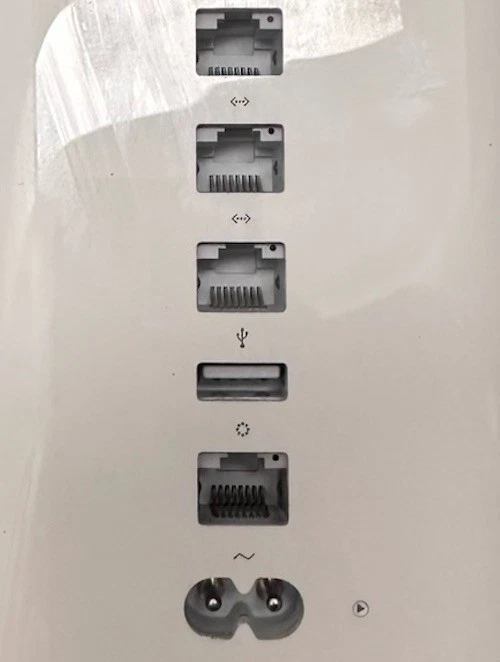 Apple AirPort Extreme 802.11ac Router Weiß - (ME918Z/A) - Bild 3 von 3