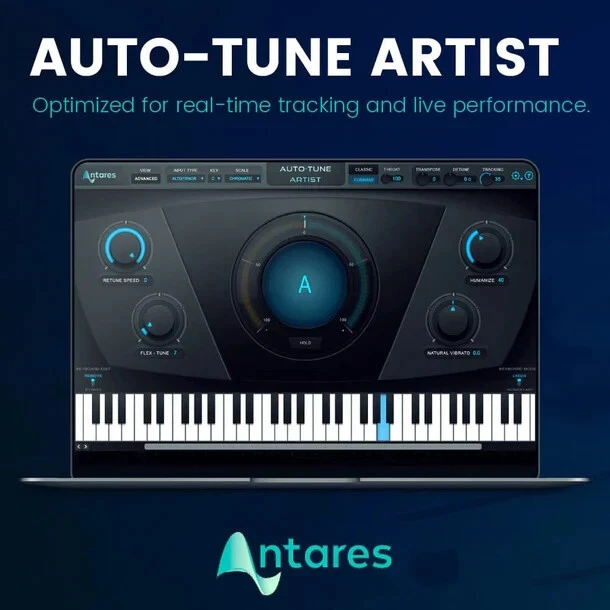 Antares Auto-Tune Artist - Real Time Pitch Correction Plugin Activation Card - Image 3 of 3