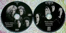 VAN HALEN Music Video Anthology 1978 to 2020 2 DVD Set 37 Videos Eddie FREE SHI