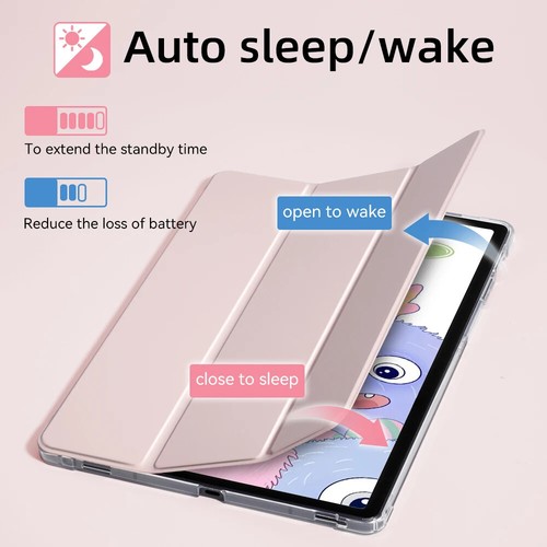 For Samsung Galaxy Tab S9 FE 11 Plus S9 S8 S7 Plus FE 12.4 in Case Transparent - Picture 14 of 30