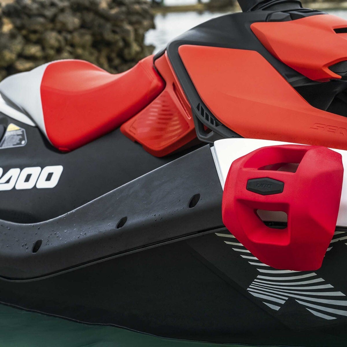トップス @ OEM Genuine SeaDoo 295100418 Snap-In Red Orange Docking