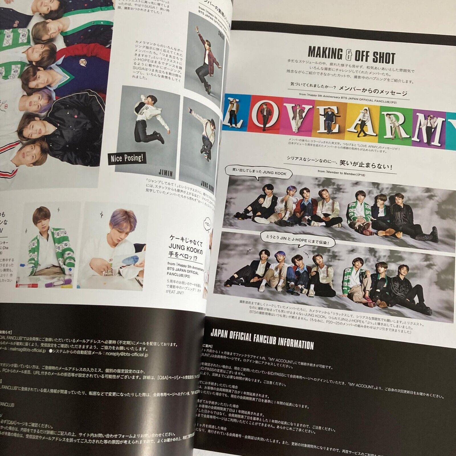 BTS Bangtan Boys Japan Official Fanclub Magazine ARMY Vol.7