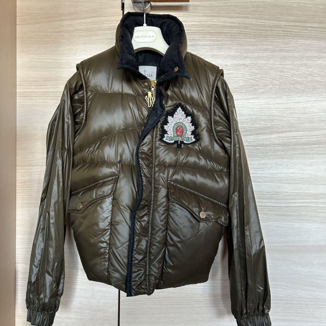 MONCLER×BALENCIAGA×CommesGarçons ダウン Moncler Balenciaga Corso Como collaboration olive down