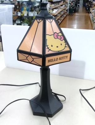 Sanrio Hello Kitty Table Light Electric Stand in 2001 Vintage Used