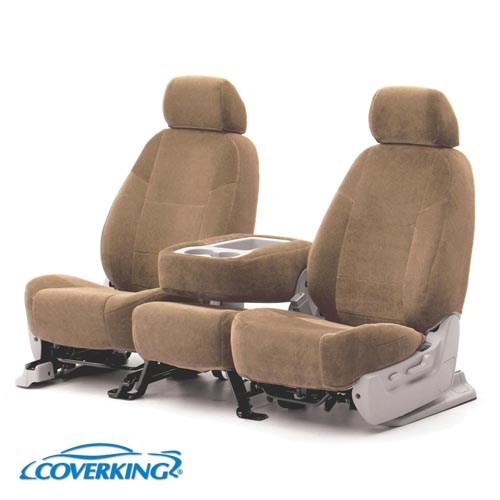 Fundas de asiento personalizadas Coverking de terciopelo fila delantera y trasera - 7 opciones de color - Imagen 4 de 12