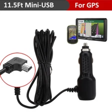 Mini USB Car Charger Power Adapter Cable For Garmin Nuvi GPS Car Dash Camera DVR