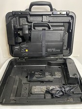 Vintage Sears Solid State VHS Movie Camera with case and accessories PARTS ONLY