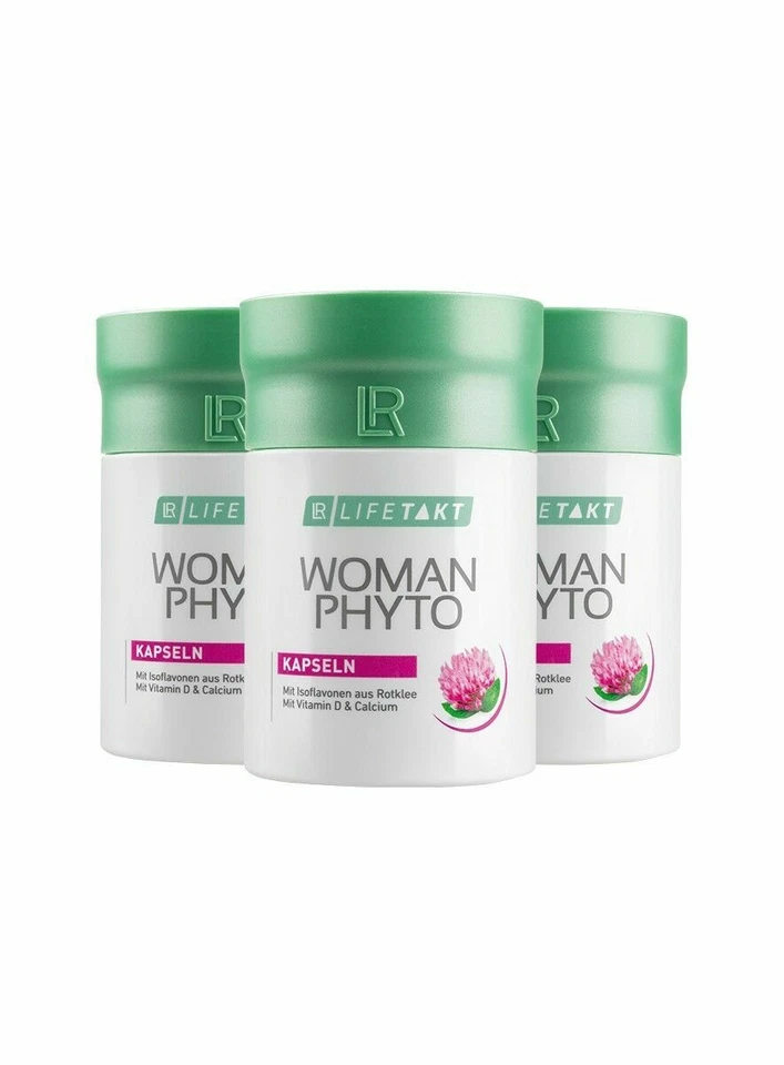 LR HEALTH & BEAUTY LR Woman Phyto Capsule - Supporto per menopausa, 3x 90 capsule, nuove e confezione originale