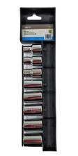 NEW 8-Piece    Drive Metric Socket Set 12 PT, 10mm   22mm, Master Mechanic