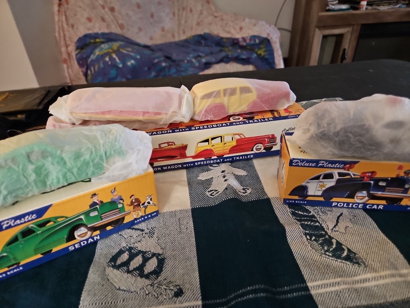 Dimestore Dreams Toy Car Set - NEW IN BOX - Lot of 3 - Rare!