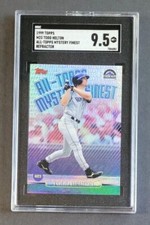 Todd Helton 1999 Topps All Topps Mystery Finest Refractor #M23 SGC 9.5 Mint+ 