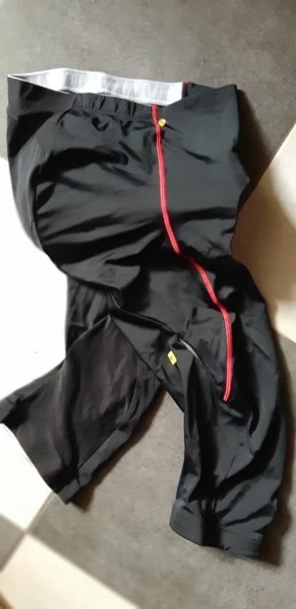 Mavic ergo2D Women's Cloud Knickers Size M Black Cycle Paded Long Shorts - Image 2 of 4