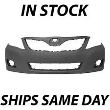 NEW Primered - Front Bumper Cover Fascia for 2010 2011 Toyota Camry Sedan 10 11