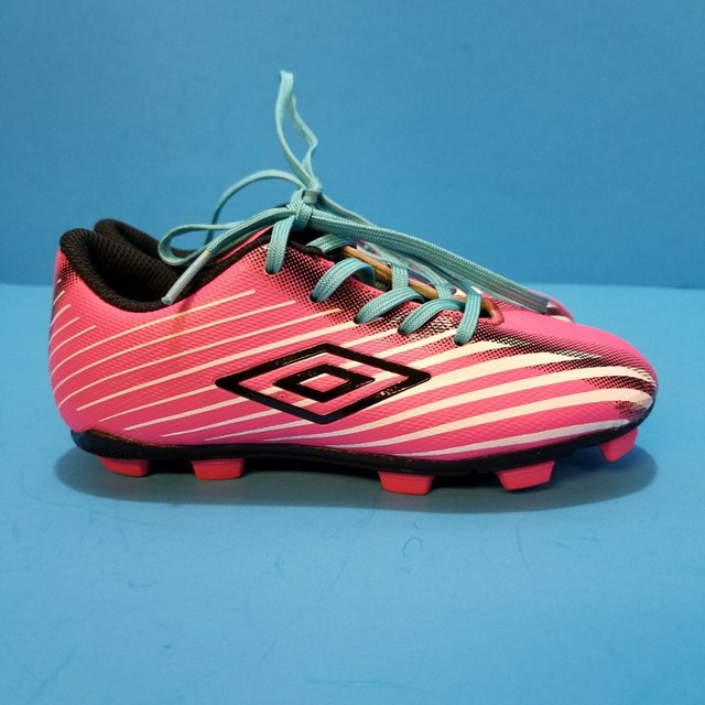 Girls Umbro Soccer Cleats Size 11k Pink White Laces Toddler | eBay