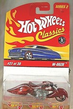 2005 Hot Wheels Classics Series 2 27/30 W-OOZIE Maroon Variant w/Black MC3 Spoke