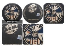 2012 ONTARIO REIGN VS. IDAHO STEELHEADS ECHL KELLY CUP PUCK INGLASCO MFG.- 🇸🇰