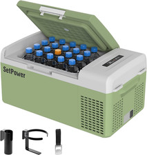 FC15 Portable 12V Refrigerator, -4  -68  Fast Cooling Car Refrigerator, 15L/15.8Q