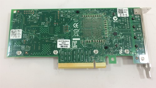 Intel Dell X540-T2 Converged 10G DP Ethernet Adapter 3DFV8 03DFV8 Low Profile - Picture 3 of 5