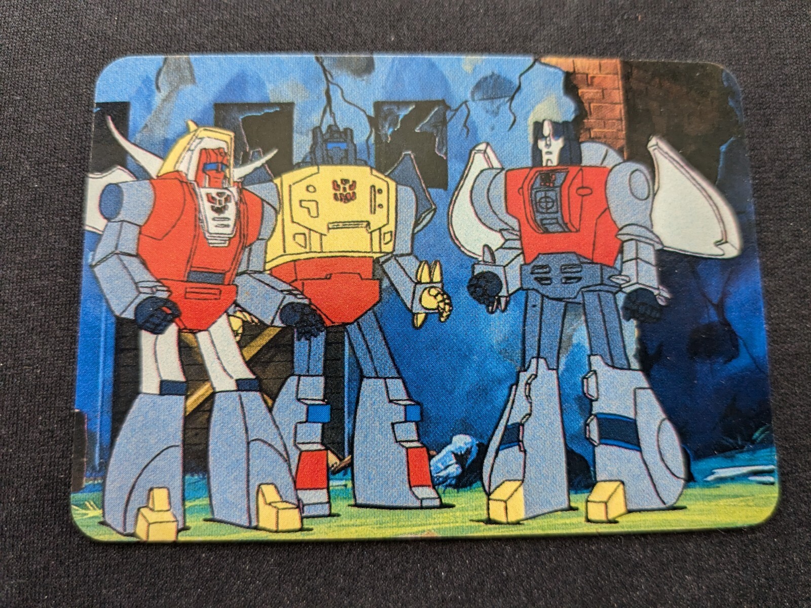 1985 Hasbro Transformers Action Card # 159 Decepticon Destroyers (NM)