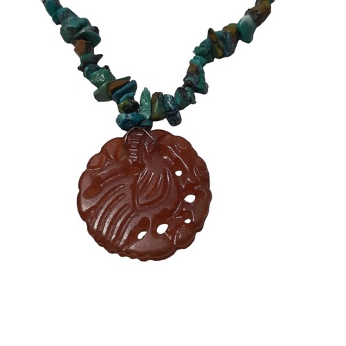 Victor Jansen VJ Jewelry Assorted Blue Brown Stone Necklace and Bracelet Set - Picture 8 of 16