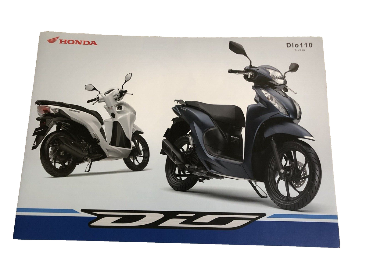 Silver Honda Dio New Models HONDA Motorcycle Sales Brochure 2021