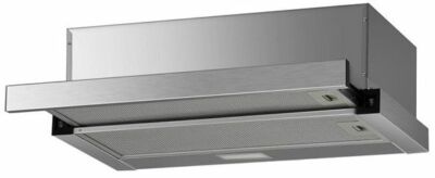 Dunstabzugshaube ausziehbar Edelstahl 60cm Einbau Umluft Abluft