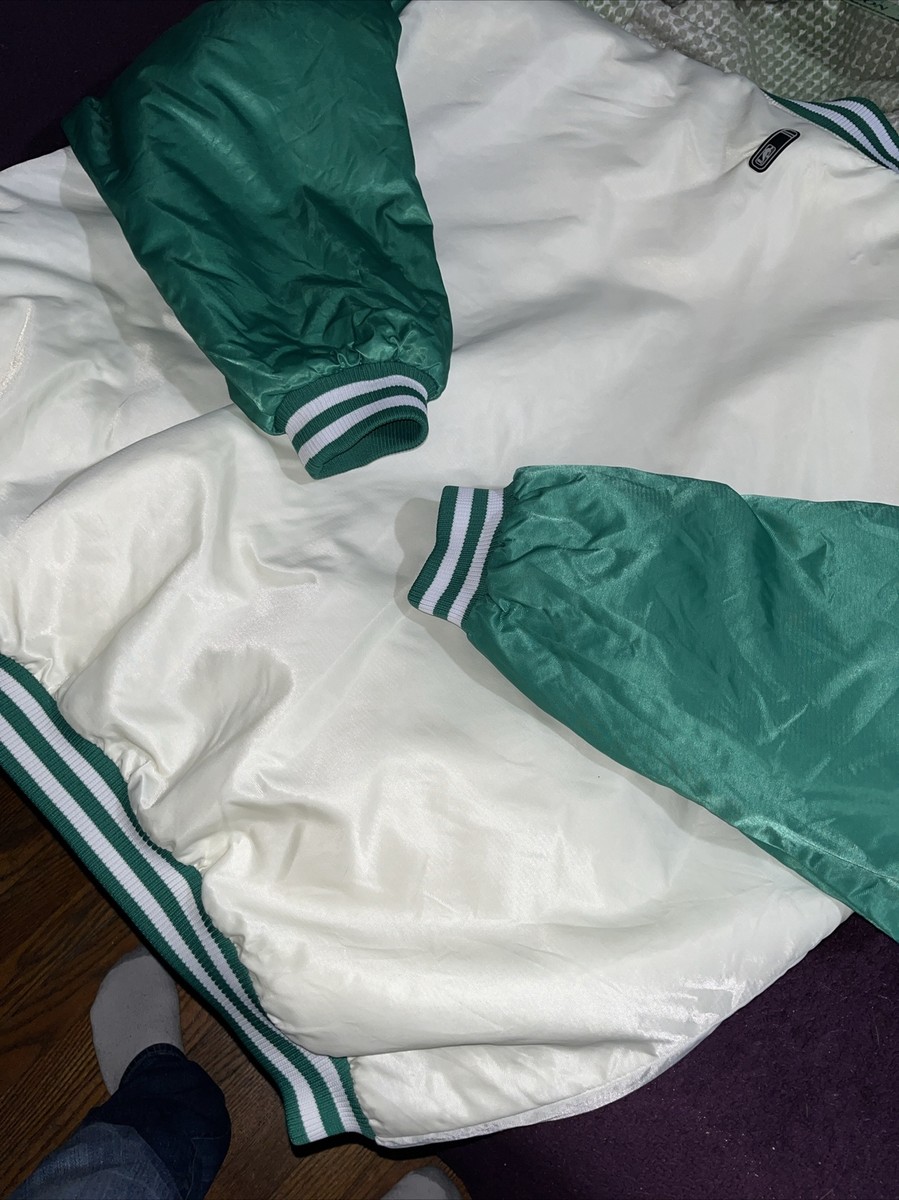 Vintage Reebok NBA Fusion Satin Jacket BOSTON CELTICS - Size Vintage Reebok NBA Fusion Satin Jacket BOSTON CELTICS - Size