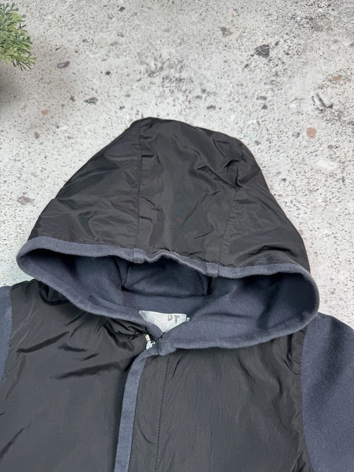 Sudadera con capucha Dior para niños talla 4A negra/azul nailon algodón Foto 2 de 4