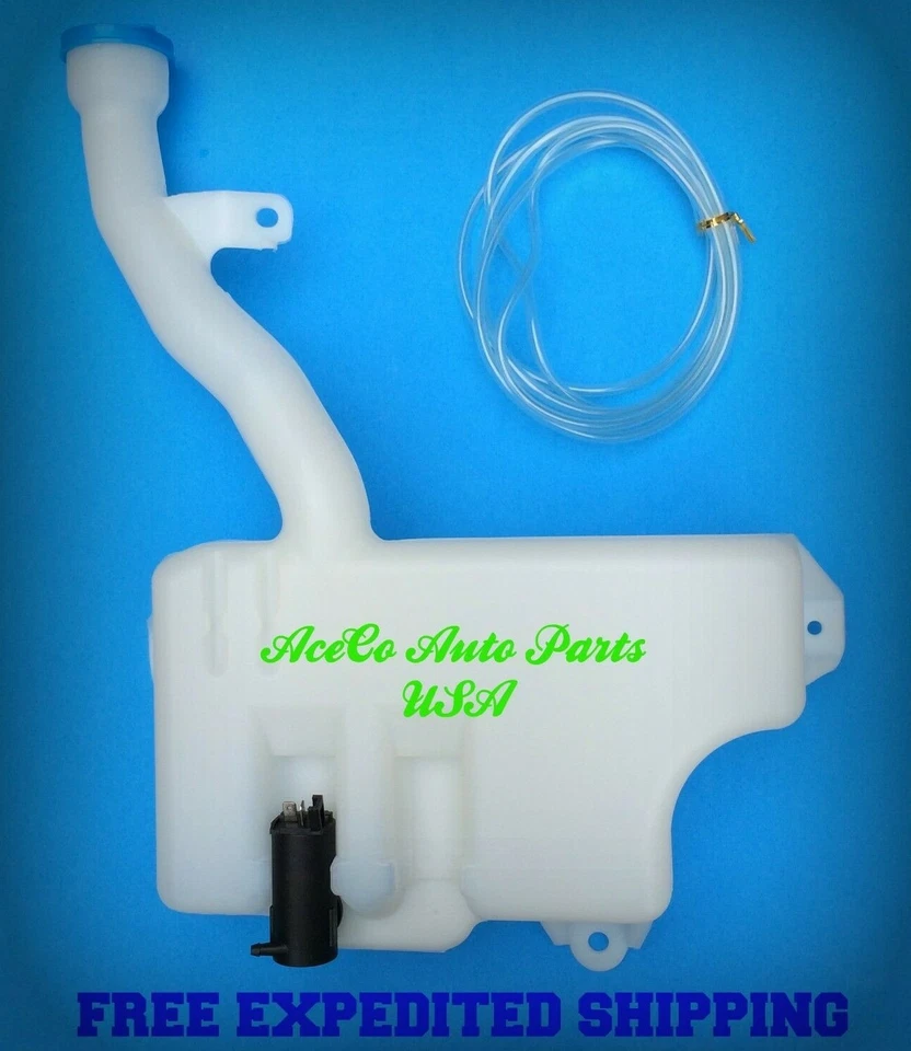 For 03-07 HONDA ACCORD 2003-2007 Windshield Washer Tank Bottle with Pump Motor Foto 3 de 3