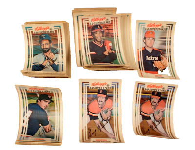 1983 Kellogg's Baseball Cards 38 Count One Duplicate