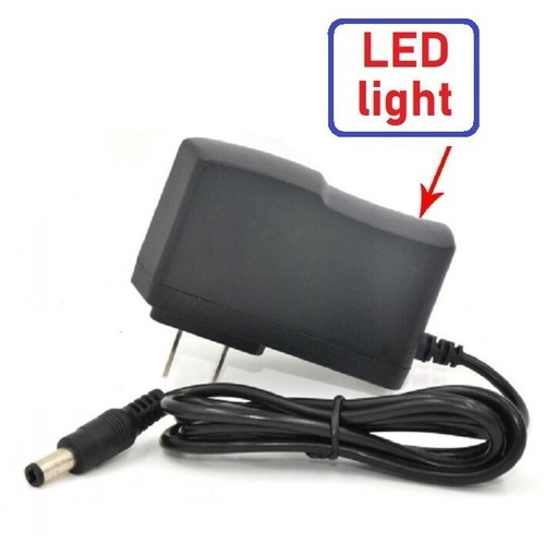8V 0.5A AC/DC Adapter Power Supply Charger with 5.5x2.1mm + 2 DC Power Plug Tips - Bild 6 von 8