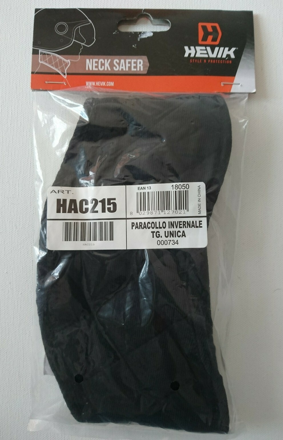 Hevik Neck Safer Motorcycle Motorbike Neck Warmer Balaclava HAC 215 Scooter Bike