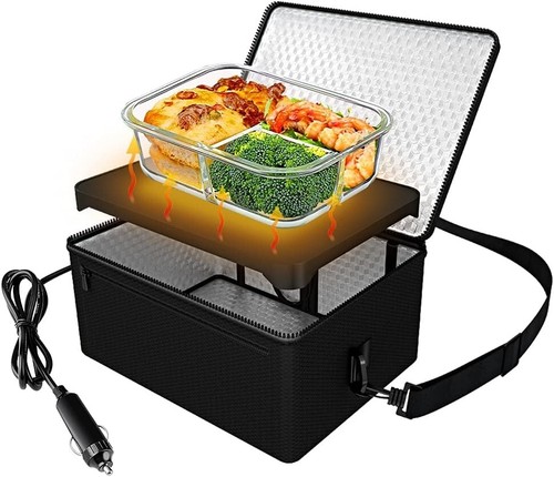 Microondas Portátil Compacto 90W para Recalentamiento Rápido - Ideal para Oficina y Viajes - Imagen 3 de 9