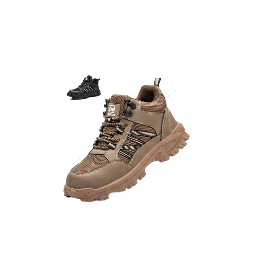Goodyear Botas de trabajo Montana para hombre, botas resistentes y duraderas con cordones para trabajo y senderismo