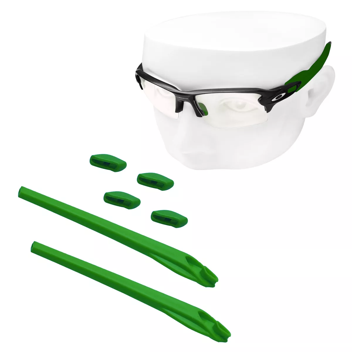Max.Shield Dark Green Kit Replacement Earsocks Nosepiece for