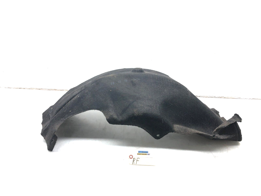 2008-2019 Maserati GranTurismo S Right Front Fender Liner OEM Replacement