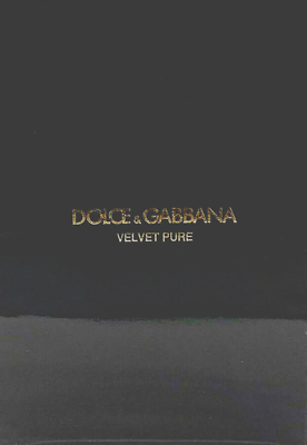 DOLCE & GABBANA VELVET PURE POUR FEMME EDP SPRAY WOMAN 5.0 Oz