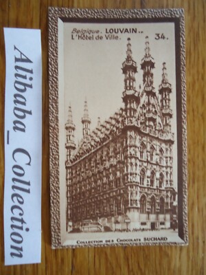 CHROME IMAGE CHOCOLATE COCOA SUCHARD ALBUM COLLECTION EUROPE 34 Leuven
