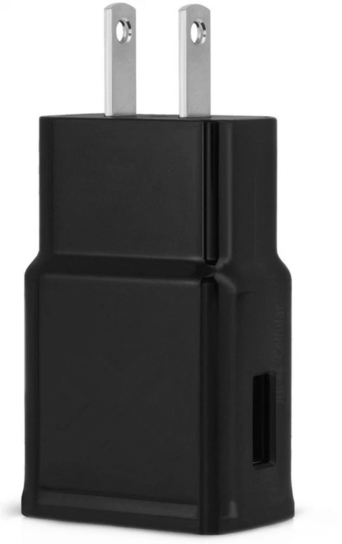 10 Set USB Power Adapter Wall Charger Micro Cable Cord US Plug For Samsung Black - Image 4 of 4