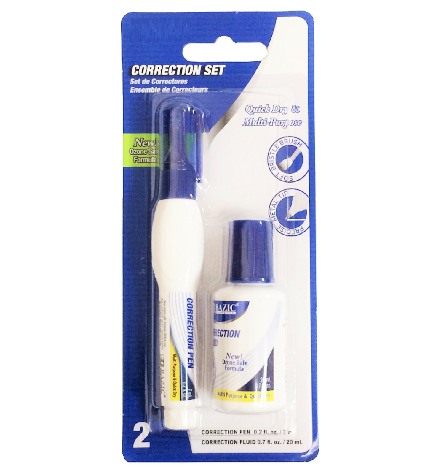 Quick dry & MultiPurpose Correction Set Correction Pen & Correction