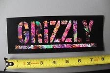 T-Puds Torey Pudwill Grizzly Grip Tape Flower Z73A Vintage Skateboarding STICKER