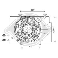 LüFter MotorküHlung Diederichs DCL1110 Diederichs Climate FüR Ford