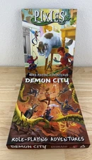 Dyskami Board Game Demon City & Pixies RP Role Playing Adventures Lot 2