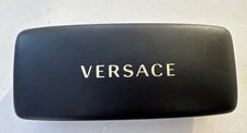 Versace Black Gold Authentic Sunglasses Eyeglasses Hard Shell Case Only