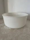 Vintage White Milk Glass Mixing Bowl Unbranded 4.5” Tall x 9.5 “ Wide