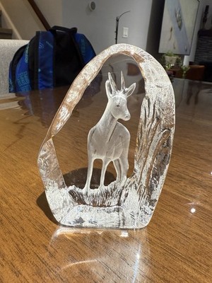 Nybro Crystal Deer