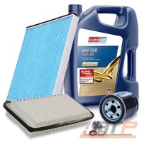 Inspektionspaket Filtersatz SET A+5L Eurolub 5W-30 FÜR Toyota Avensis 1.6 1.8