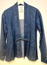 VISVIM LHAMO Shirt Denim Indigo One Wash Nora...