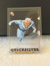 2024 SkyBox Marvel Masterpieces ’92 Platinum Quicksilver #71 Clear Cut