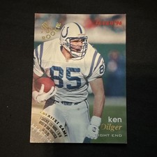 Fleer '96 1996 Ken Dilger Rookie #59 Indianapolis Colts NFL Football Card. rookie card picture